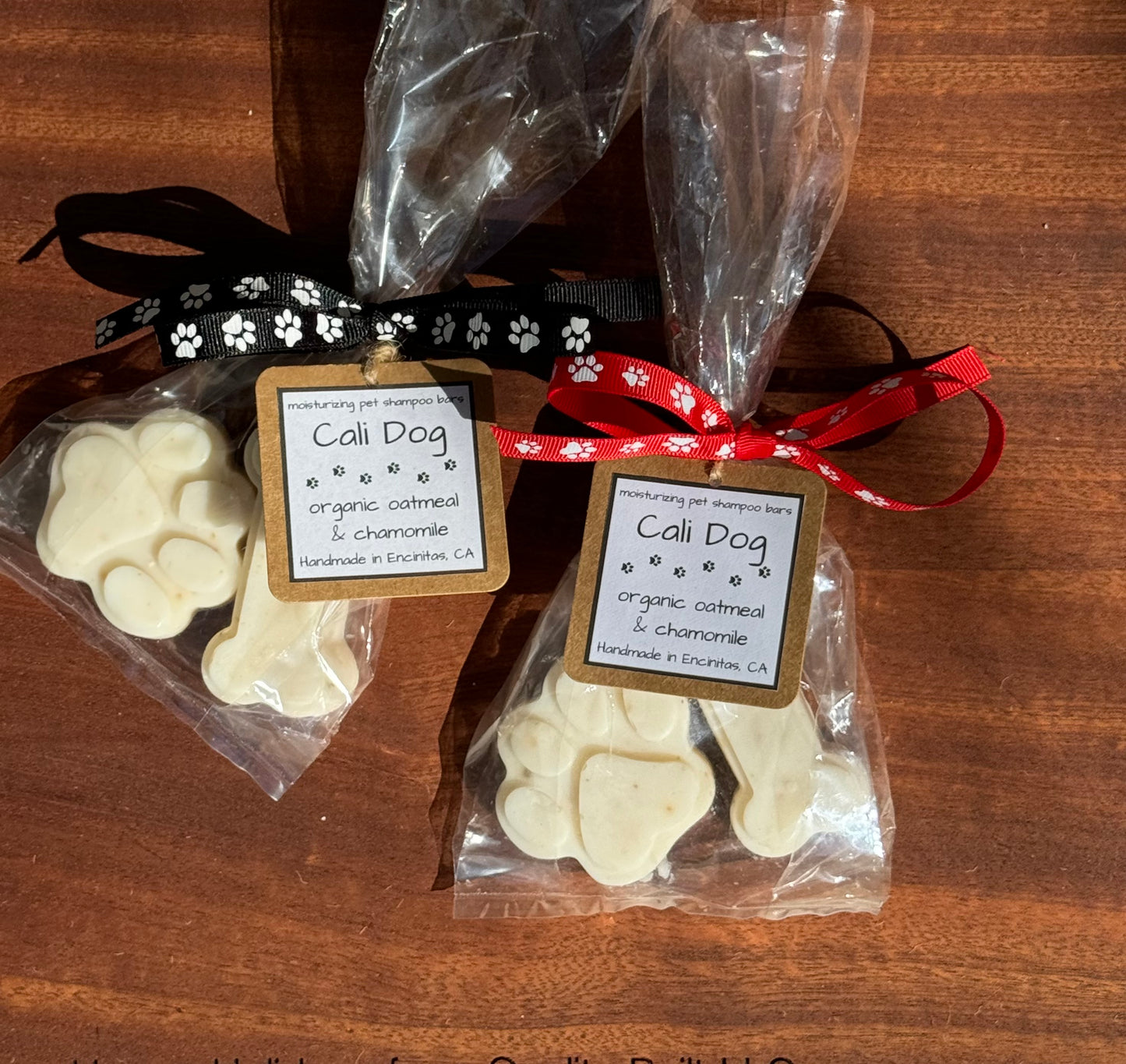 Cali Dog Pet Shampoo Bars - organic oats & chamomile