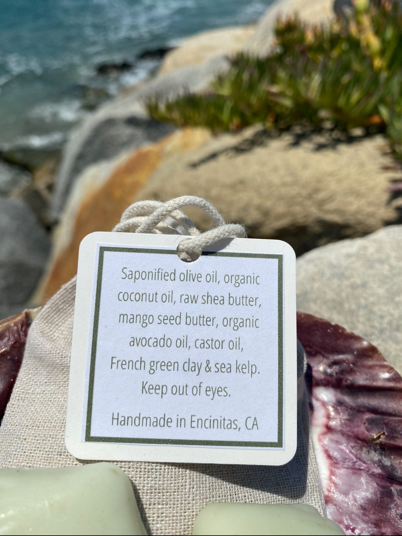 Neptune - Sea Kelp & Shea Butter Unscented Face Soap