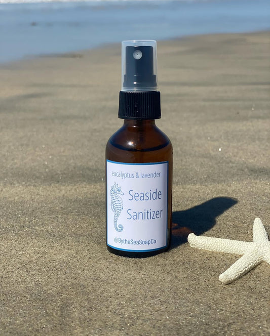 Seaside Sanitizer - lavender & eucalyptus with vitamin E oil